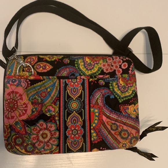 Vera Bradley iPad Hard Case with crossbody Strap - Picture 3 of 12